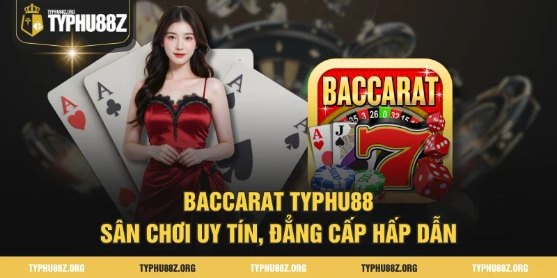Baccarat TYPHU88 - Sân Chơi Uy Tín, Đẳng Cấp Hấp Dẫn